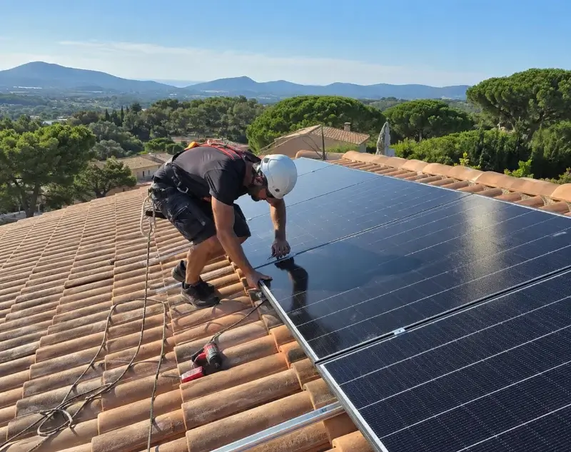 Installateur panneaux solaires L'Oie — pose photovoltaïque sur toiture